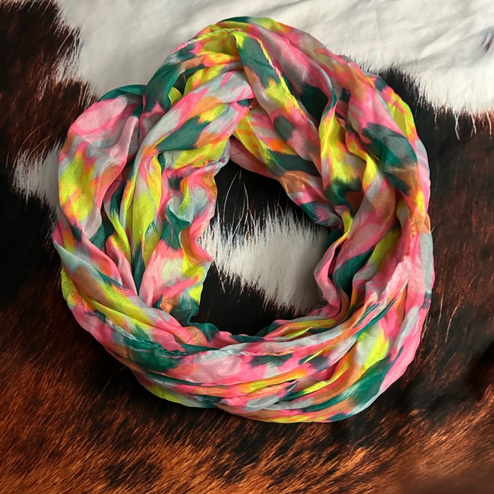 Colorful Patterned Scarf